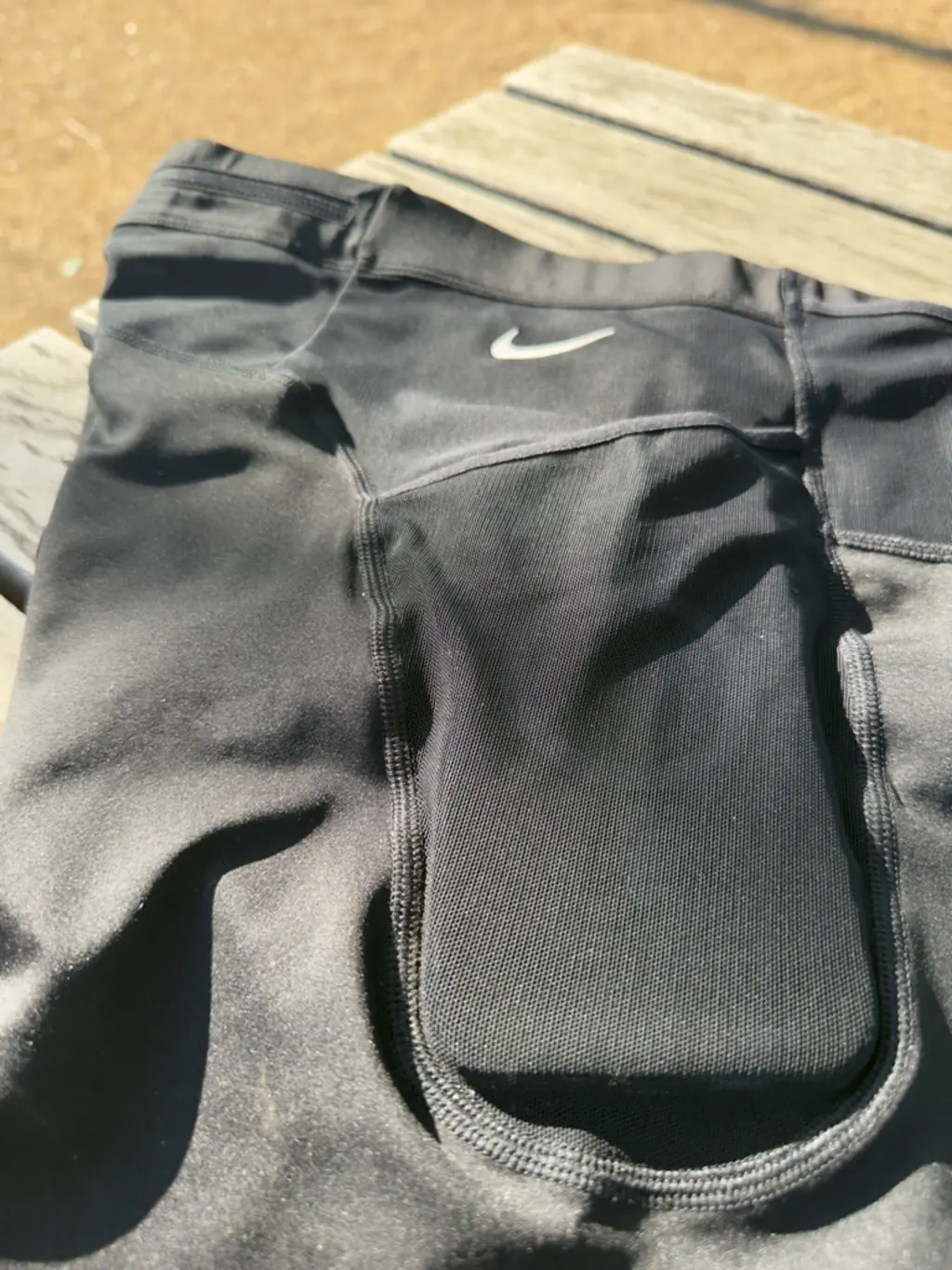 A close up view of the side pocket with an iPhone 12 Pro Max case in it, showing the case easily fits with plenty of room to spare A close up view of the side pocket with an iPhone 12 Pro Max case in it, showing the case easily fits with plenty of room to spare